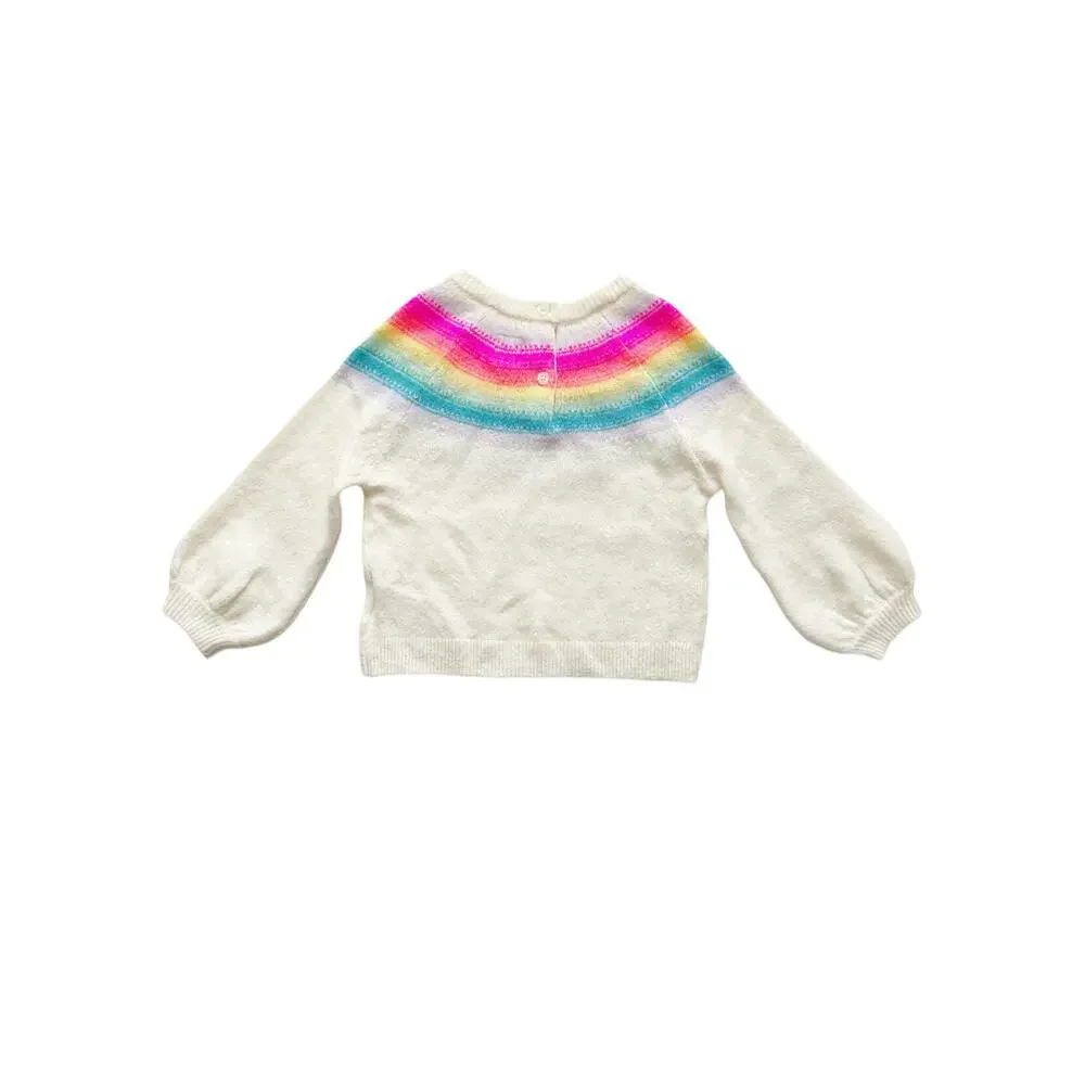 Gap Rainbow Stripe Sweater Size 18-24m